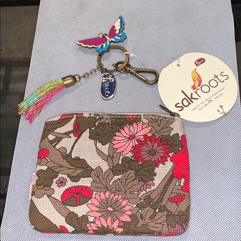 Sakroots Keychain & Coin Purse